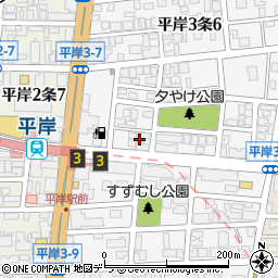 株式会社川本製作所北海道支店周辺の地図