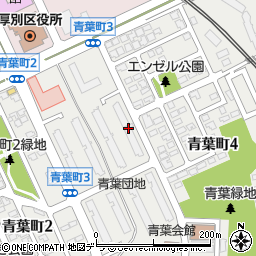 市営住宅青葉Ｃ団地２号棟周辺の地図