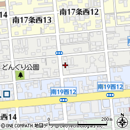 北海道新聞販売所中央区西山鼻・藤村販売所周辺の地図
