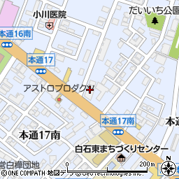 株式会社札幌採種園周辺の地図