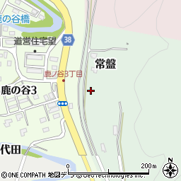 北海道夕張市常盤2周辺の地図