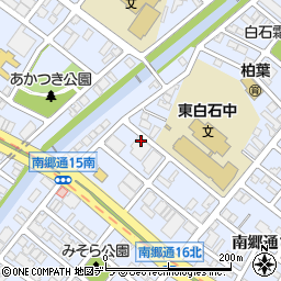 株式会社北海道観光物産興社　本社周辺の地図