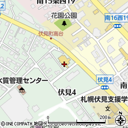 ヒルサイドクラブ迎賓館（札幌）周辺の地図