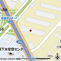 松岡満運輸株式会社　札幌主管支店建材営業所周辺の地図