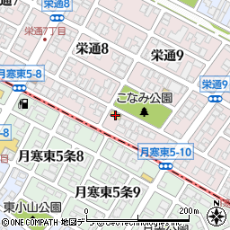 セイコーマート栄通９丁目店周辺の地図