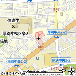 ラークヒルズ札幌周辺の地図