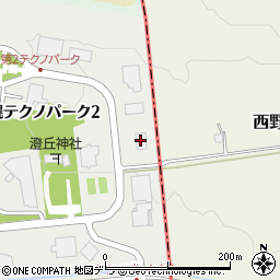 朋栄札幌研究開発センター周辺の地図