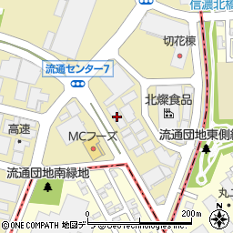 ブリヂストン・生産財タイヤソリューション・北日本札幌東店周辺の地図