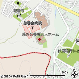 北海道札幌市中央区旭ケ丘5丁目6-52周辺の地図