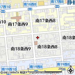 加藤　札幌支店周辺の地図