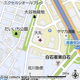 大丸藤井株式会社　物流センター周辺の地図