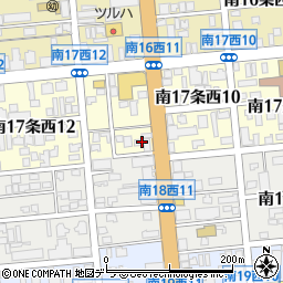 くるみや札幌支店周辺の地図