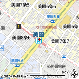 美園駅周辺の地図