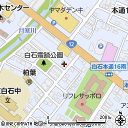 北海道札幌市白石区本通１５丁目南3-30周辺の地図