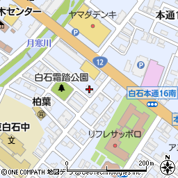 ヒカリ・アフターセンター・北海道周辺の地図