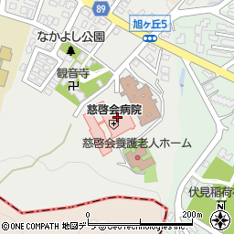 北海道札幌市中央区旭ケ丘5丁目6-50周辺の地図