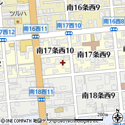 ＡＳＫＡＭ’Ｓ１７周辺の地図