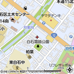 北海道札幌市白石区本通１５丁目南3-1周辺の地図