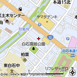 北海道札幌市白石区本通１５丁目南3周辺の地図