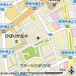 フォレスト新札幌周辺の地図