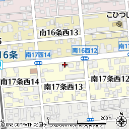 読売新聞販売店　中央区ＹＣ幌西周辺の地図