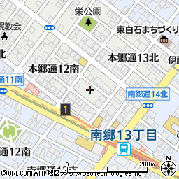東京学力選抜　札幌第１校周辺の地図