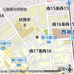 ウィステリア１７周辺の地図