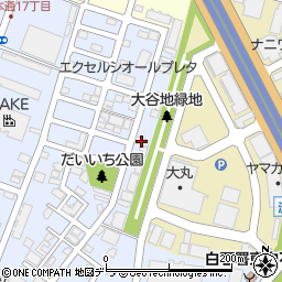 ベレトピア札幌４周辺の地図