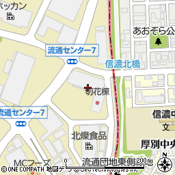 札幌生花商業協同組合周辺の地図