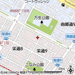 喜栄荘周辺の地図