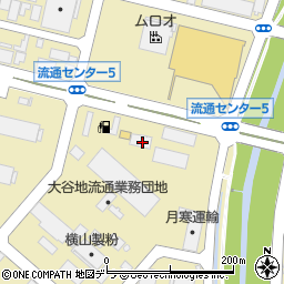 日世株式会社　札幌営業所周辺の地図