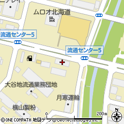 札幌流通センター運送事業協同組合倉庫Ａ棟周辺の地図