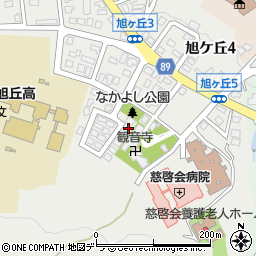 北海道札幌市中央区旭ケ丘5丁目6-30周辺の地図