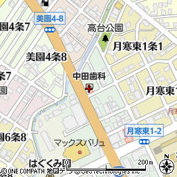 株式会社旭ダンケ　札幌支店周辺の地図