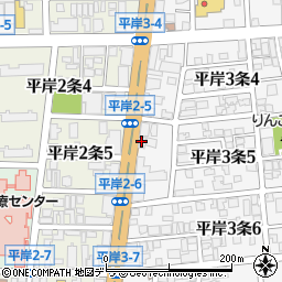 中国パール販売株式会社　札幌支店周辺の地図
