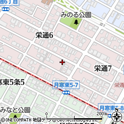 ＡＳＡＨＩ　ＰＡＲＫ栄通６丁目第２駐車場周辺の地図