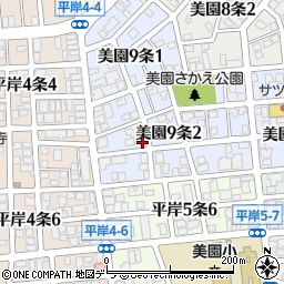 リスロン札幌株式会社周辺の地図