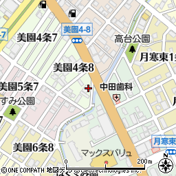 株式会社オフィス・プラッサ札幌女性探偵社　札幌駅前店周辺の地図