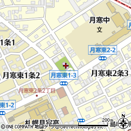 つきさっぷ郷土資料館周辺の地図