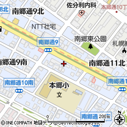 北海道相互電装株式会社周辺の地図