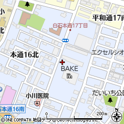 竹内自動車整備工場周辺の地図