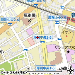 札幌こぶしクリニック周辺の地図