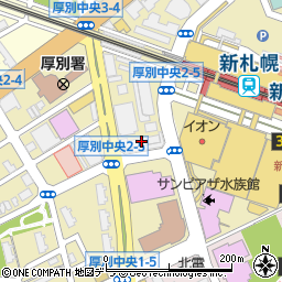 新札幌カイロプラクティックセンター周辺の地図