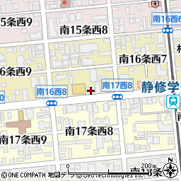 札幌中央信用組合山鼻支店周辺の地図