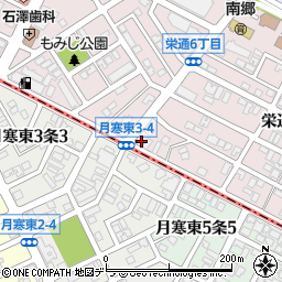 理容のシベール周辺の地図