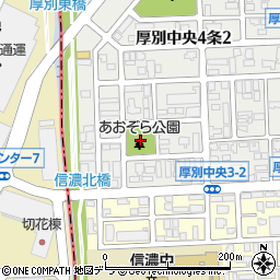 北海道札幌市厚別区厚別中央４条2丁目27周辺の地図