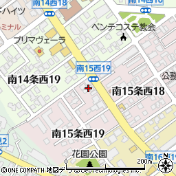 グラスコートジャパン札幌周辺の地図