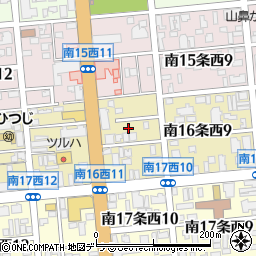 北海道札幌市中央区南１６条西10丁目2周辺の地図