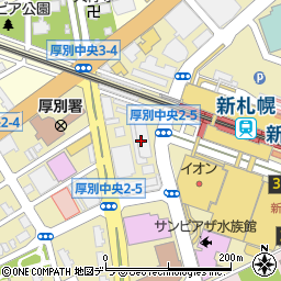 ドコモショップ新札幌店周辺の地図