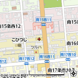 北海道マツダ山鼻店周辺の地図
